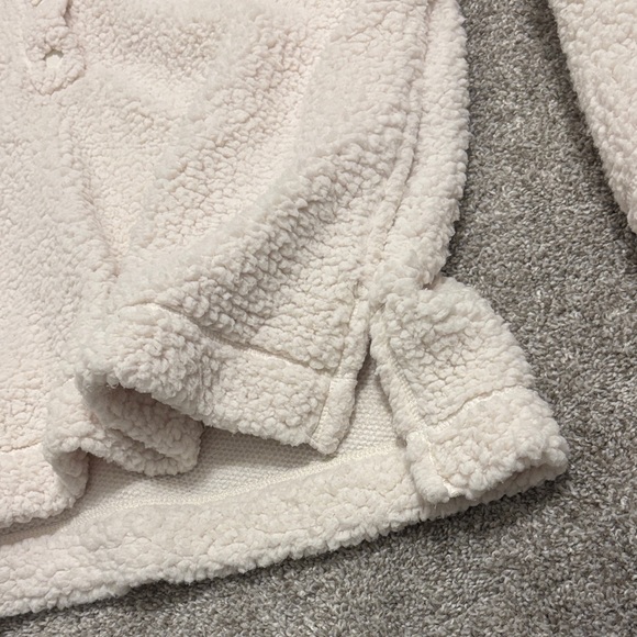 Aerie Cream Fleece Pullover - Picture 5 of 5